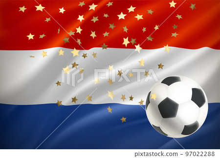 Netherlands is the winner of the game. 3d vector concept Netherlands is the winner of the game. 3d vector concept 97022288