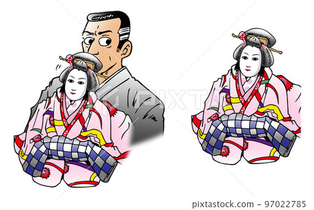 Bunraku, puppeteer Bunraku, puppeteer 97022785