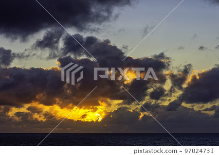 Dramatic sunrise - Lanzarote, Spain 97024731