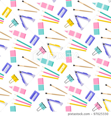 Pattern Stationery School Education Chancellery 97025330