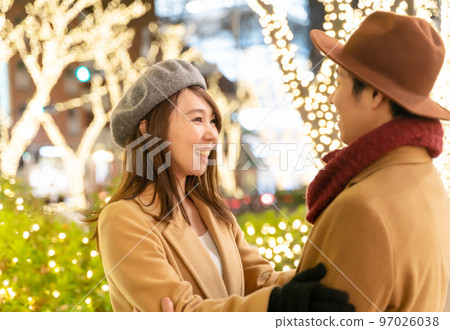 錶參聖誕彩燈情侶 97026038