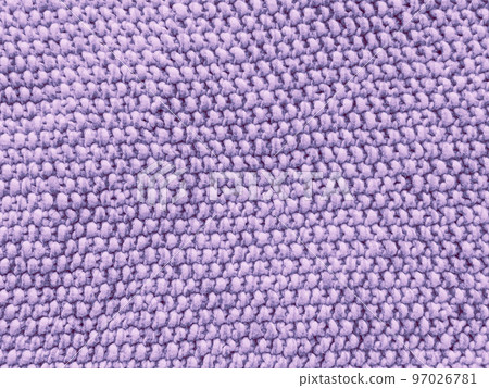 Organic knitting background with detail wool threads. Organic knitting background with detail wool threads. 97026781