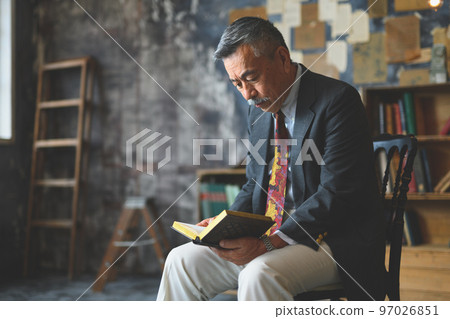 Senior male portrait Senior male portrait 97026851