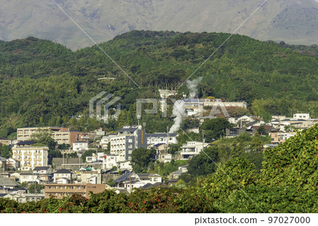 Yukemuri展望台的別府鐵輪溫泉 Kurin Prince 大分縣別府市 97027000