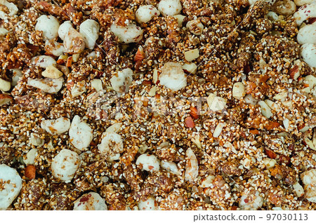 Dhaniya Panjiri is a falahari dish especially made for Krishna Janmashtami as Prasad Dhaniya Panjiri is a falahari dish especially made for Krishna Janmashtami as Prasad 97030113