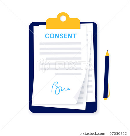 Consent form document Consent form document 97030822