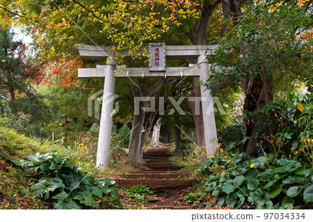 Ninomiya Town, Kanagawa Prefecture Azumayama Park Shrine 97034334