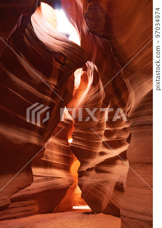 Upper Antelope Canyon, Lake Powell, Arizona, USA Upper Antelope Canyon, Lake Powell, Arizona, USA 97034974