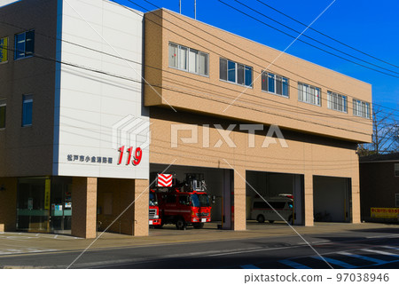 Kogane Fire Station, Matsudo City, Chiba Prefecture December 2022 97038946