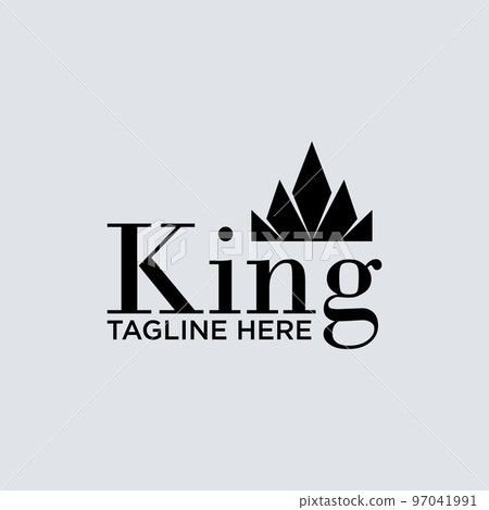 Letter or word KING serif font with simple and uqinue crown of queen creative premium image graphic icon logo design abstract concept free vector stock. Related to typography or elegant Letter or word KING serif font with simple and uqinue crown of queen creative premium image graphic icon logo design abstract concept free vector stock. Related to typography or elegant 97041991