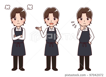 Illustration of working people occupation 97042072