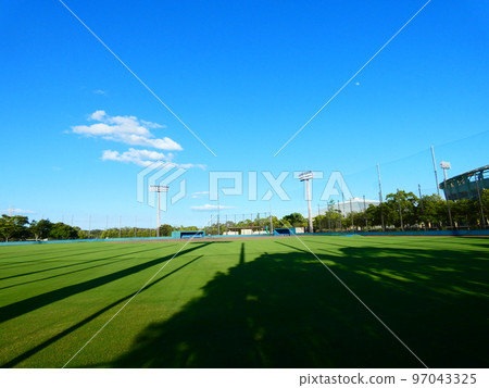baseball field, stadium baseball field, stadium 97043325