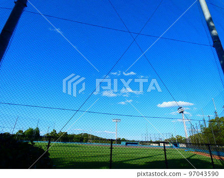 baseball field, stadium baseball field, stadium 97043590
