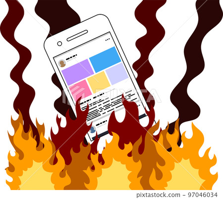 SNS flames Internet bullying Slander 97046034