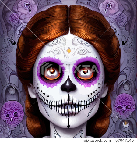 Festive patterned fireworks bursting in various shapes sparkling pictograms on a checkered background, abstract vector isolated illustration 97047149