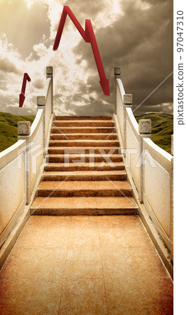 Decreased arrow on the sky 97047310