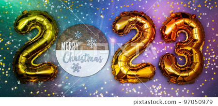 New Year's Eve 2023 Celebration Background. Happy New Year 2023. New Year's Eve 2023 Celebration Background. Happy New Year 2023. 97050979