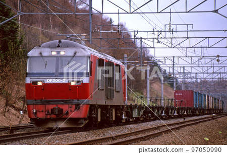 Chitose Line Nishinosato (Shin) JR Freight DF200-2 (Washibetsu) Chitose Line Nishinosato (Shin) JR Freight DF200-2 (Washibetsu) 97050990