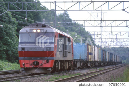 Chitose Line Nishinosato (Shin) JR Freight DF200-901 (Washibetsu) 97050991
