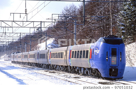 千歲線 Nishinosato (Shin) JR 北海道 Kiha 283 系列 Super Ozora 97051032