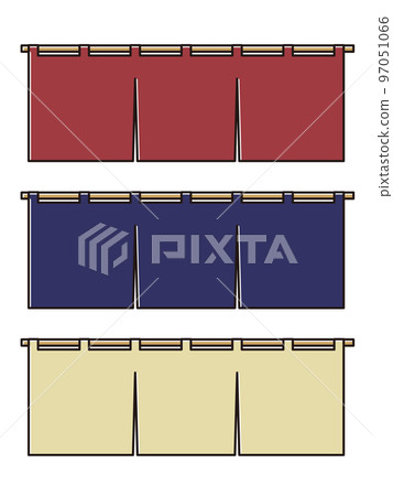 Plain set Horizontal set Horizontal noren set (with main lines and highlights) Plain set Horizontal set Horizontal noren set (with main lines and highlights) 97051066