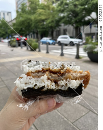 Miso cutlet onigiri Miso cutlet onigiri 97052253