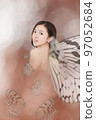 Illustration from female portrait photography 97052684