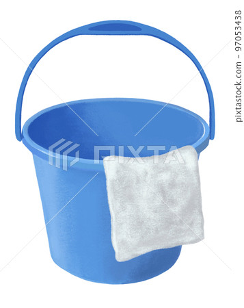 Bucket and rag (no water) 97053438