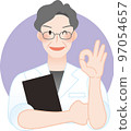 OK ok geriatric doctor and nurse white coat teacher researcher etc. 97054657