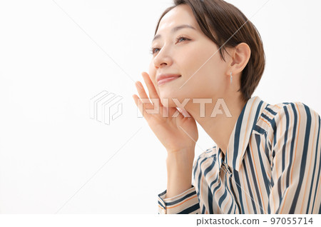 Beauty image female portrait Beauty image female portrait 97055714
