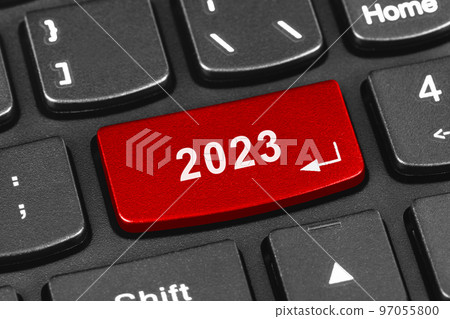 Computer notebook keyboard with 2023 key 97055800