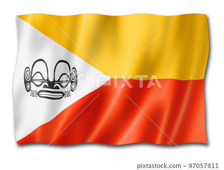 Marquesas Islands flag, French Polynesia 97057811