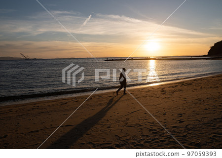 黃昏的海灘 黃昏的海灘 97059393