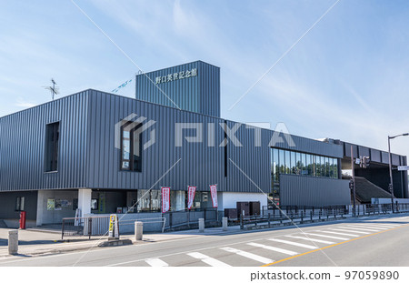 Fukushima Prefectural Association Inawashiro Town Hideyo Noguchi Memorial Hall in fine weather Fukushima Prefectural Association Inawashiro Town Hideyo Noguchi Memorial Hall in fine weather 97059890