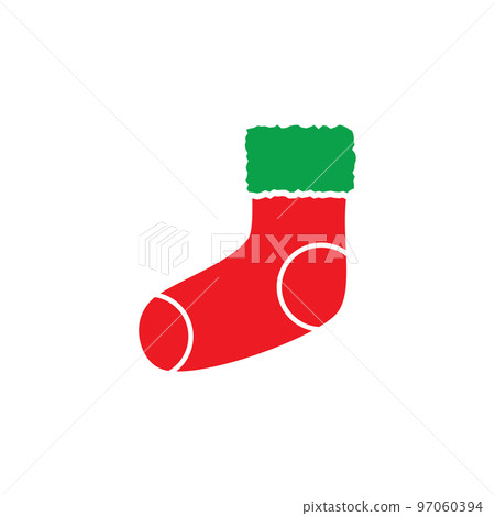sock icon vector 97060394