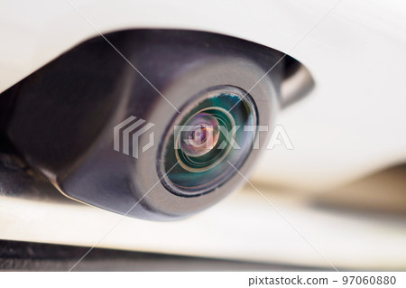 car rear view camera close up for parking assistance car rear view camera close up for parking assistance 97060880