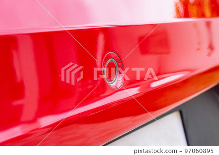Car parking sensor on rear bumper 97060895