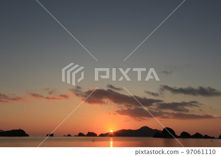 座間味島夜景 97061110