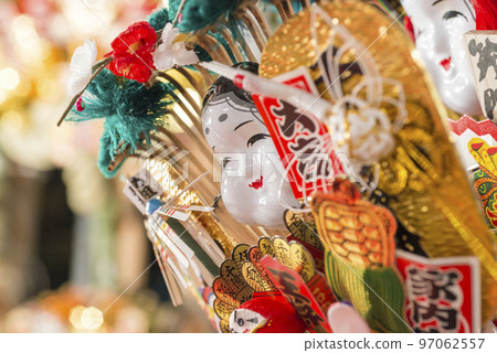 Tori no Ichi, Kumade, thriving business, vivid colors, family safety, shrine, year-end, New Year's Tori no Ichi, Kumade, thriving business, vivid colors, family safety, shrine, year-end, New Year's 97062557