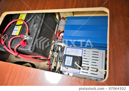 Camper electric equipment, charging system, sub-battery system, inverter Camper electric equipment, charging system, sub-battery system, inverter 97064302
