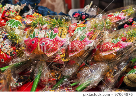 Tori no Ichi, Kumade, 生意興隆, 鮮豔的色彩, 家庭平安, 神社, 年末, 新年 Tori no Ichi, Kumade, 生意興隆, 鮮豔的色彩, 家庭平安, 神社, 年末, 新年 97064876