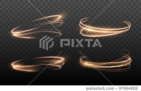 Glowing circle lines. Glowing circle lines. 97064888