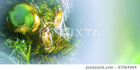 Christmas and New Year holidays background Christmas and New Year holidays background 97064904
