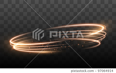 Glowing circle lines. Glowing circle lines. 97064914