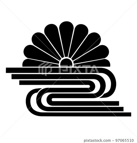 Gun inherited Tsuda Sancho's family crest Kikusui 97065510