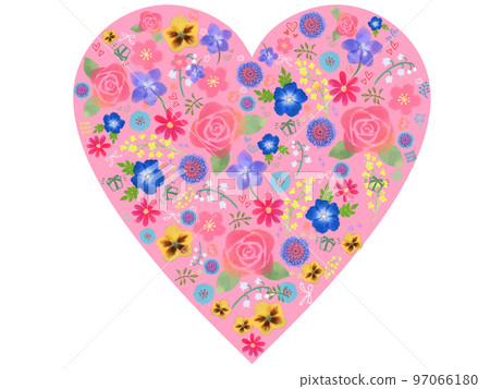 Heart flowers 97066180