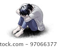 A depressed person 97066377