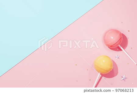 3D material_Lingering candy 97068213