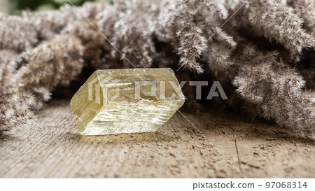 Optical Calcite or Iceland Spare Healing Stone 97068314