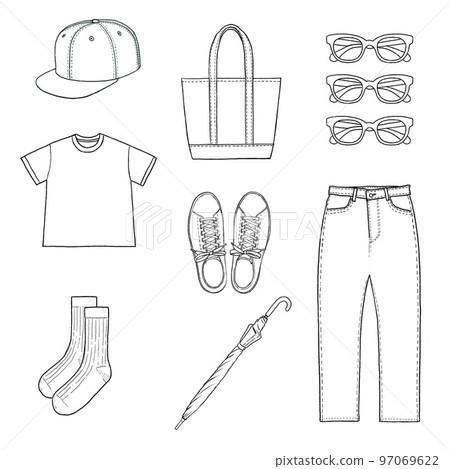 plain outing clothes 97069622